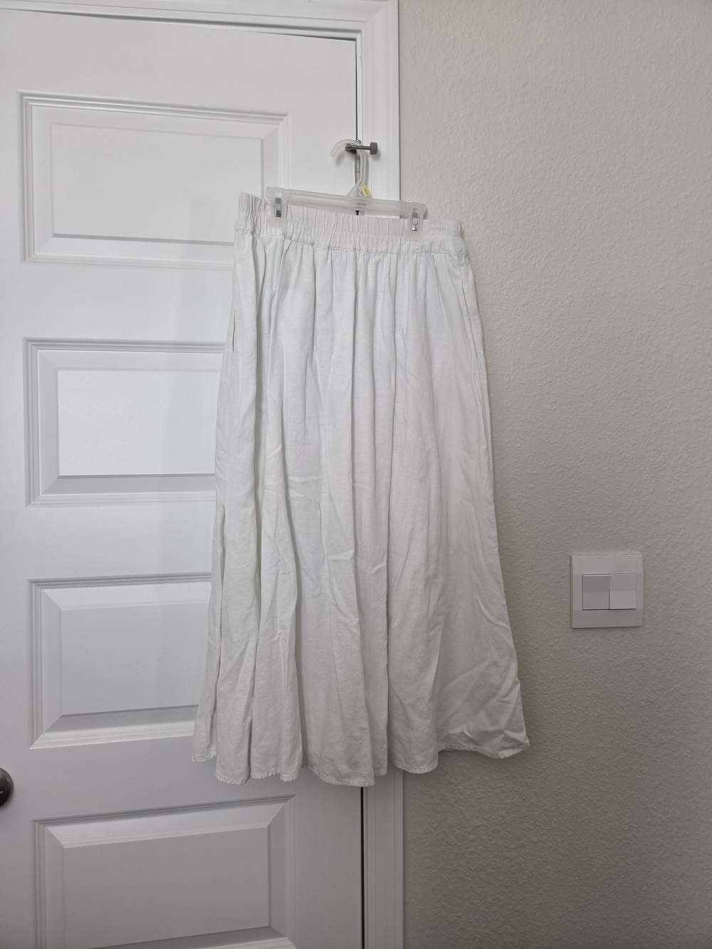 a new day White Maxi Skirt with Elastic Waist